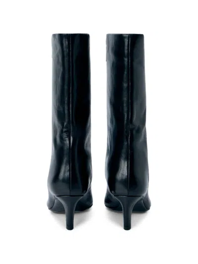 Jude Pointed-toe Leather Boots In Multi