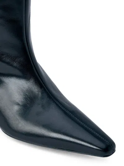Jude Pointed-toe Leather Boots In Multi