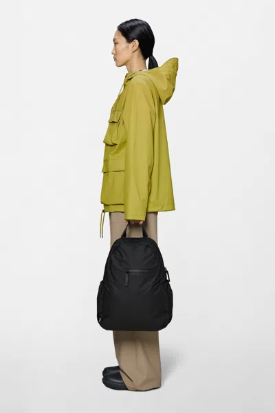Rains Dash Backpack In Black
