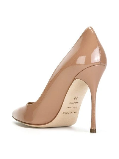 Shop Sergio Rossi Pointed Pumps In Pink