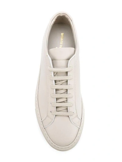 Shop Common Projects Achilles Low Sneakers In Grey