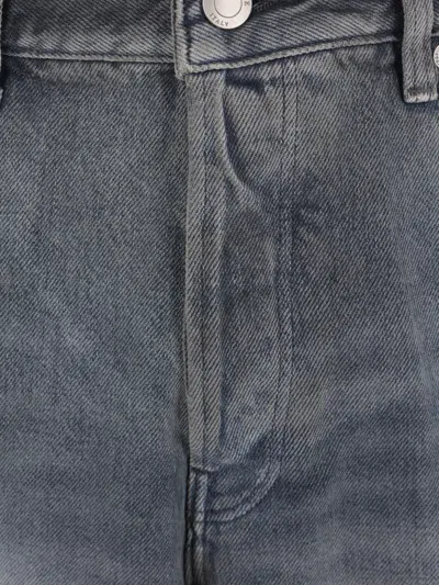 Haikure Bethany Oversized Washed-effect Jeans In Gray