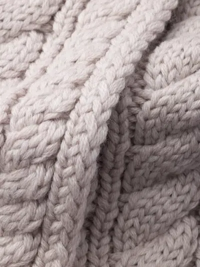 Prada Wool Scarf In Gray