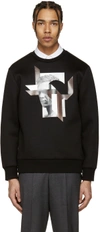 Neil Barrett Black Steve Mcqueen Modernist Pullover