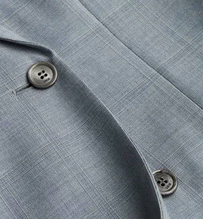 Dior Double-breasted Suit In Gray