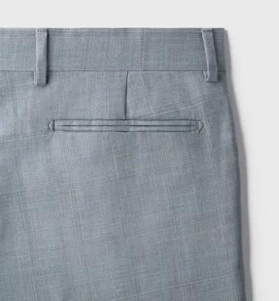Dior Double-breasted Suit In Gray