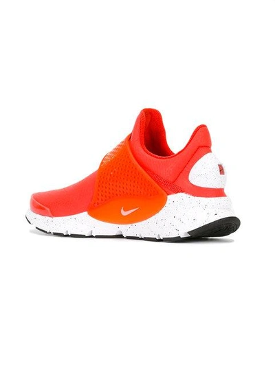 Shop Nike Sock Dart Premium Sneakers In Red