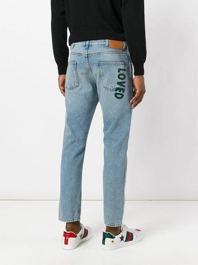 Gucci store loved jeans