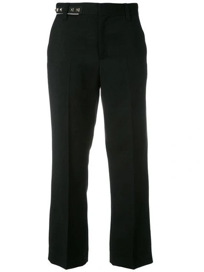 Shop Marc Jacobs Studded Tailored Trousers In Black