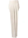 Rick Owens Pleated Skirt In Neutrals