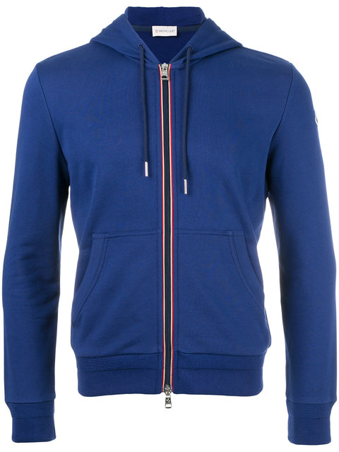 moncler hoodie blue