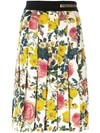 FAUSTO PUGLISI CONTRAST PRINTS MIDI SKIRT,FRD8001PF0012C11956573