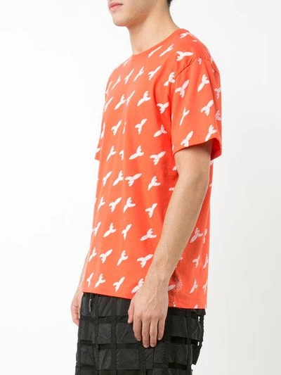 Shop Christopher Raeburn Missile Print T In Yellow