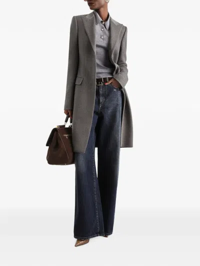 Dolce & Gabbana Cashmere Pullover In Gray