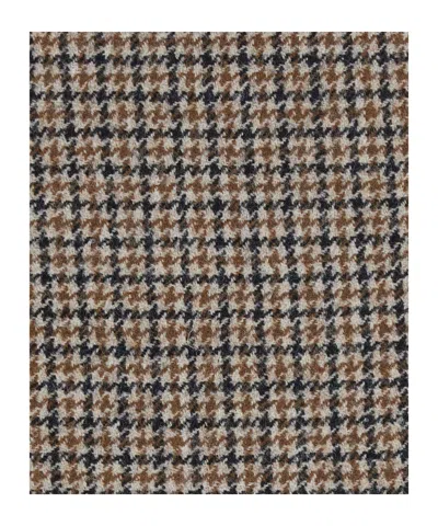 P.a.r.o.s.h . Checked Wool Mini Skirt In Multi