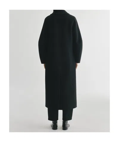 Lisa Yang Double-breasted Coat In White