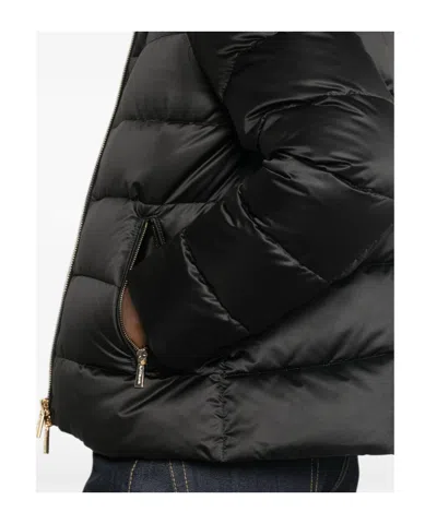 Moorer Argentea Quilted Jacket In Black