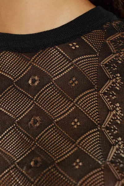 Dolce & Gabbana Pull-over En Dentelle In Multi