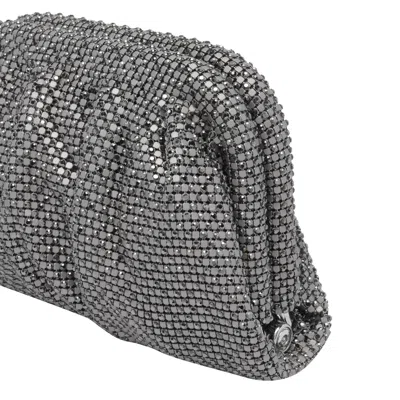 Benedetta Bruzziches Frame Clutch In Gray