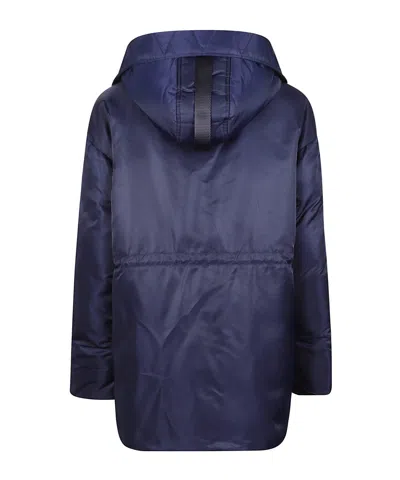 Pinko Passito Short Polyamide Padded Jacket In Blue