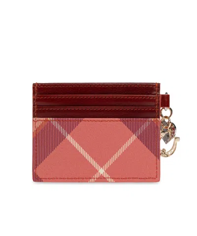 Vivienne Westwood Check-pattern Card Holder In Multi
