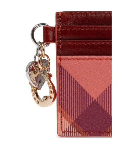 Vivienne Westwood Check-pattern Card Holder In Multi