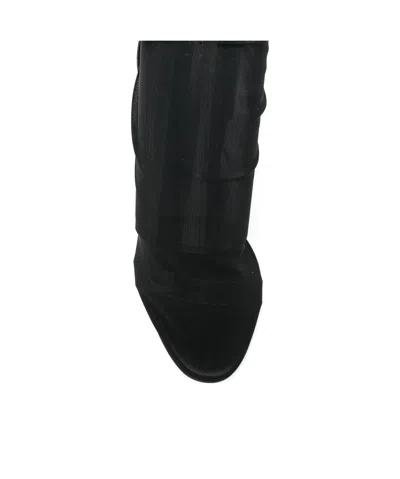Alevì Buckle-strap Ankle Boots In Black