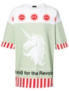UNDERCOVER Unicorn Print T-Shirt,HANDWASH