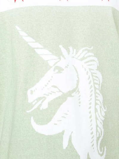 Shop Undercover Unicorn Print T-shirt
