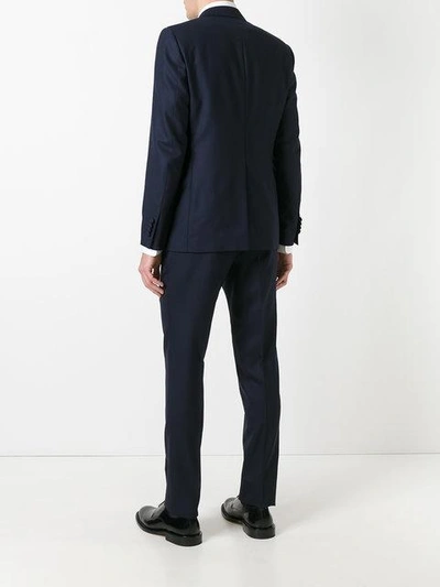 Shop Lardini Slim-fit Suit - Blue