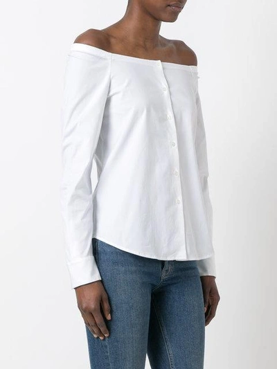 Shop Theory Off Shoulder Shirt