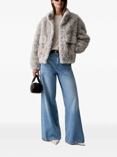 Armani Exchange Logo-knit Sweater In Neutral