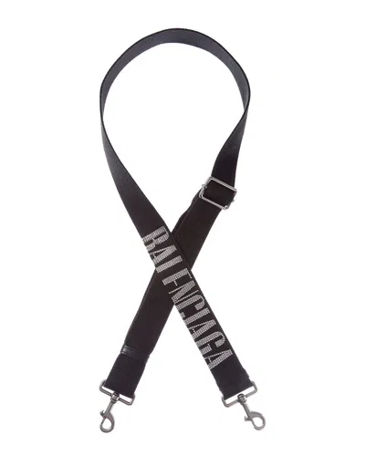 Balenciaga Webbing Shoulder Strap In Metallic