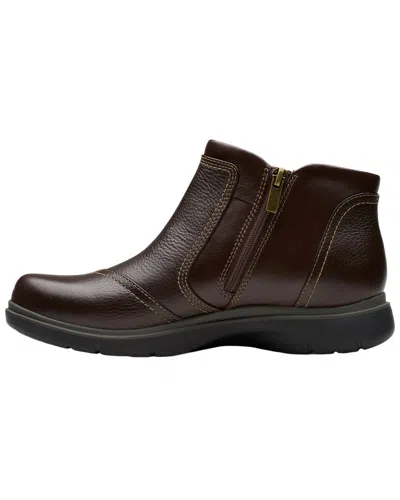 Clarks Certina Joy Leather Boot In Brown