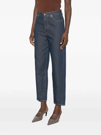 Dondup Belt-loop Pocket Jeans In Black
