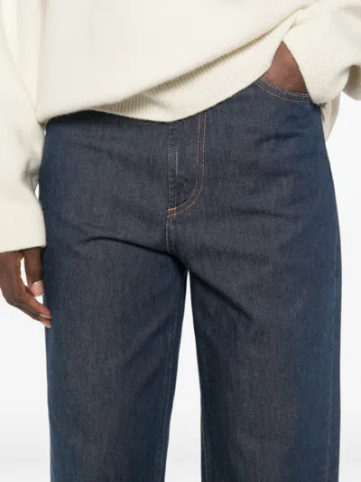 Dondup Belt-loop Pocket Jeans In Black