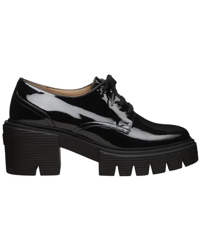 Stuart Weitzman Soho Derby Patent Oxford In Black