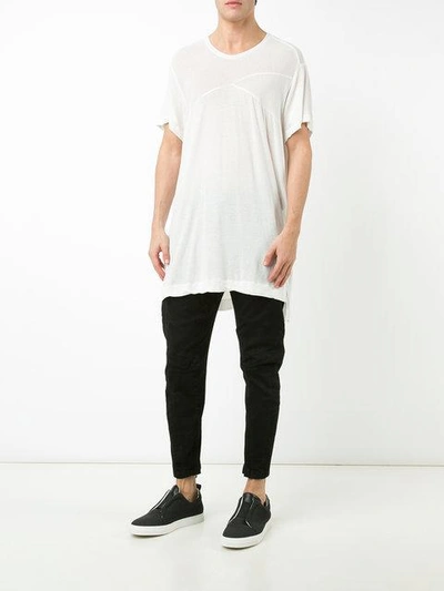 Shop Julius Tapered Trousers - Black