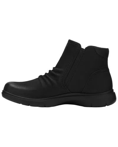 Clarks Certina Ruby Leather Boot In Black