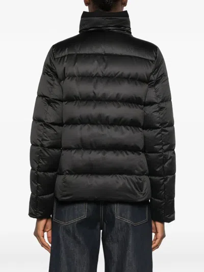 Moorer Argentea Quilted Jacket In Black