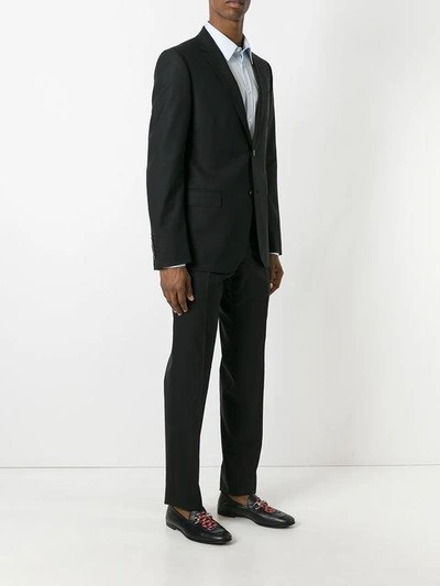 Shop Gucci Classic Two Piece Suit - Black