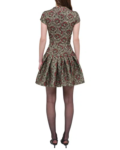 Simkhai Womens Ruby Multi Elowen Cap-sleeves Stretch-woven Mini Dress In Multi