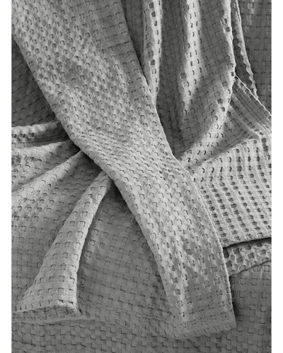 Brooklyn Loom Cotton Waffle Throw In Multi