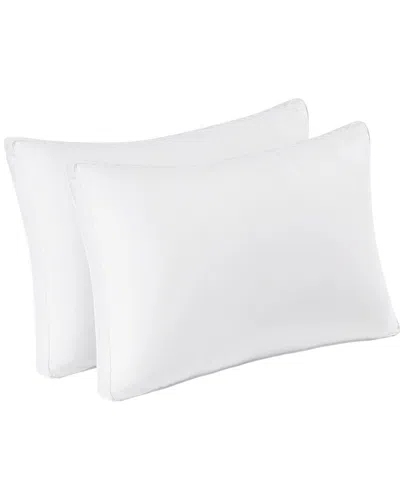 Brooklyn Loom Hotel Gusset 2-pack Bed Pillows In Multi