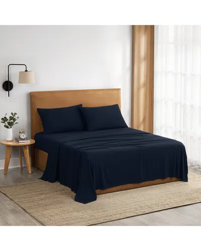 Truly Soft Jersey Knit Sheet Set In Blue