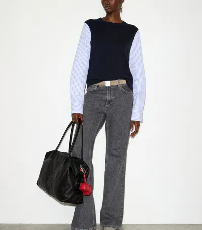 Max & Co . Wool Hybrid Sweater In Multi