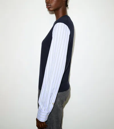 Max & Co . Wool Hybrid Sweater In Multi