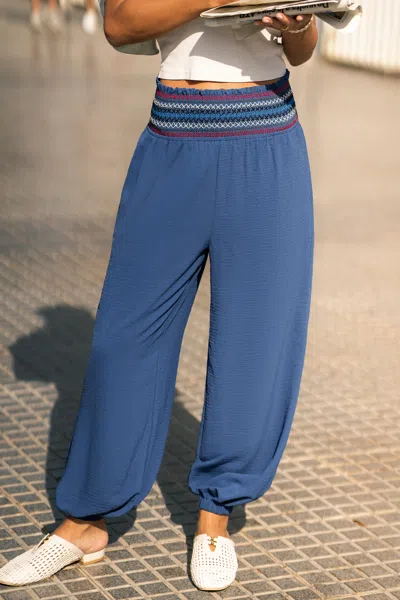 Cupshe Hideaway Blue Pants In Blue