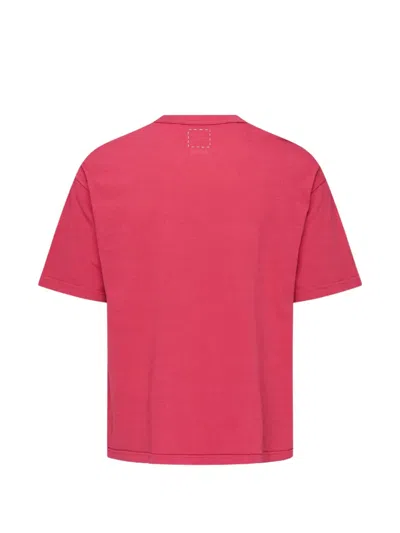 Visvim Completely Harmonious Jumbo Short Sleeve Tee In Pink