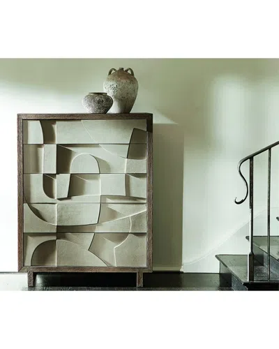 Bernhardt Casa Paros Tall Drawer Chest In Multi
